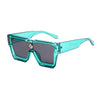 Crystal Oversized Women Square Sunglasses Trending Men Shades UV400