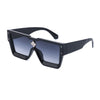 Crystal Oversized Women Square Sunglasses Trending Men Shades UV400