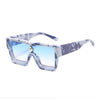 Crystal Oversized Women Square Sunglasses Trending Men Shades UV400