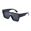 Crystal Oversized Women Square Sunglasses Trending Men Shades UV400