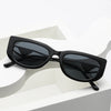 New Small Frame Cat Eye Sunglasses Women Personality Hollow Triangle Sun Glasses Men Trendy Retro Oval Gafas De Sol Mujer
