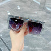 Oversized Square Sunglasses Women Luxury Brand Sunglasses   Gradient Mirror Glasses Lentes