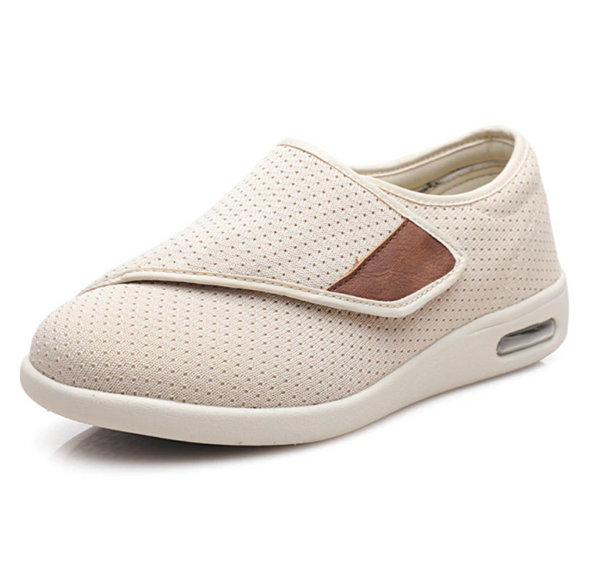 Jollynova Wide Adjusting Soft Comfortable Diabetic Shoes, Walking Shoes-NW015