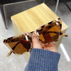 Fashion Cat Eye Sunglasses Ladies Retro Luxury Glasses Brand Designer Men's Trendy Tone Decoration UV400