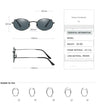 Small Oval Mirror Sunglasses For Women Pink Luxury  Men Brand Designer Eyewear Shades Ladies Alloy Sun Glasses UV400 Eyegla