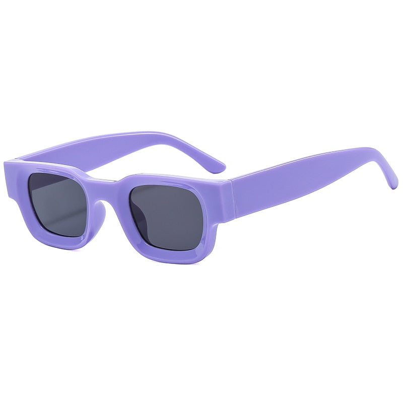 Small Rectangle Polarized Sunglasses Women Fashion Retro Brand