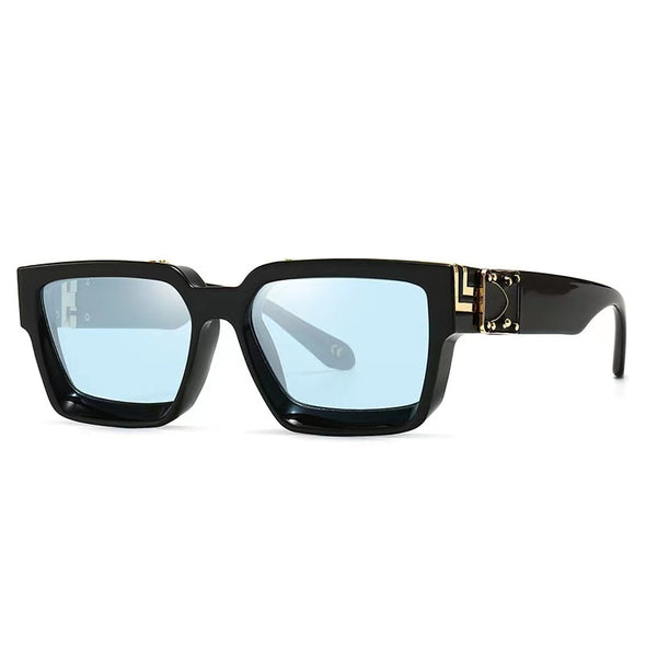 Small Rectangle Sunglasses Women Luxury Brand Men Shades Retro Square Black Sun Glasses Eyewear Trend Punk Eyeglasses For Male