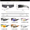 Sports Trends Goggles Sunglasses 2023 Women Men Oversized Rimless Glasses Brand Designer Once Piece Mirror Sport Eyewear Goggle