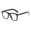Square Men Anti Blue Rays Glasses 2022 Women Blue Light Blocking Glasses Clear Computer Glasses Ins Optical  Eyeglasses Frames