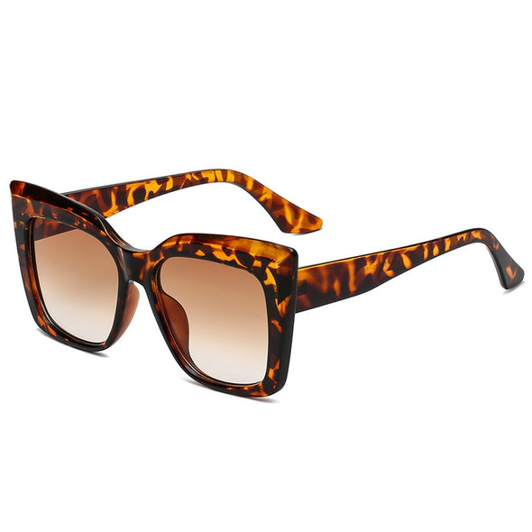 Square Oversized Cat Eye Sunglasses 2023 Fashion Women Shades Trending Men Gradient Sun Glasses Shades UV400 Glasses Goggles