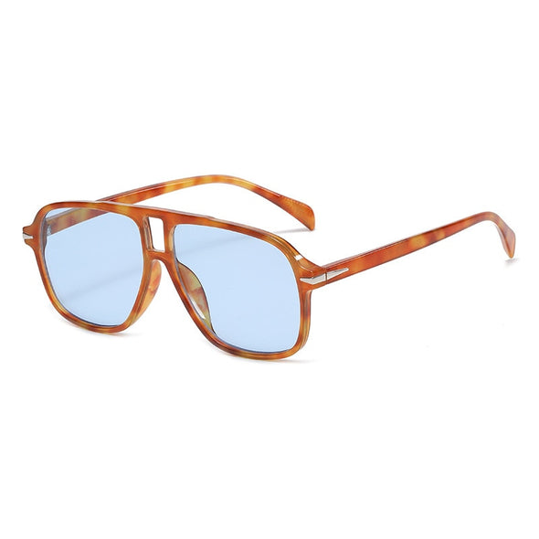 Square Pilot Sunglasses For Men Women 2023 Vintage Fashion Male Sun Glasses  Goggle Shades UV400 lentes de sol hombre Eyewear