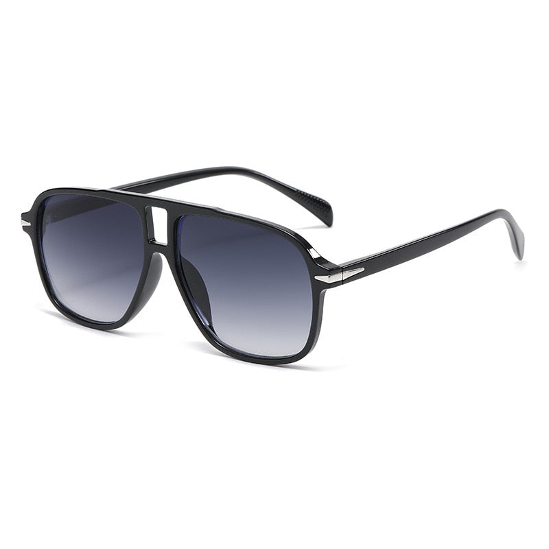 Square Pilot Sunglasses For Men Women 2023 Vintage Fashion Male Sun G –  Jollynova