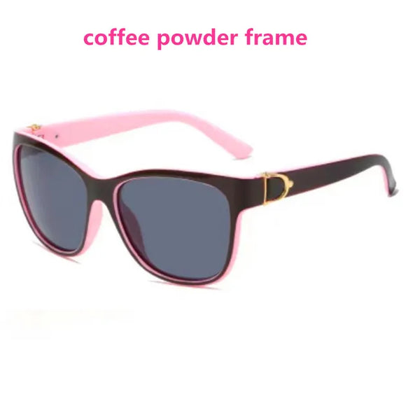 Square Polarized Sunglasses Women Luxury Vintage Brand Design Sun glasses Big Frame Mirror Red Purple Eyewear UV400