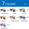 Square Sunglasses Men Luxury Brand Designer Vintage Anti Glare Driving Mirror Sun Glasses Female UV400 Trending Goggles 2022