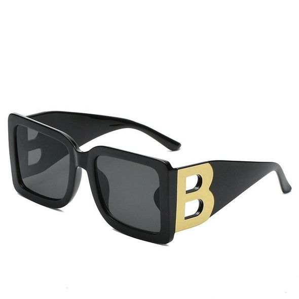 Square Sunglasses Women Fashion New Vintage Big Frame Shades Men Brand Designer Luxury Sun Glasses UV400 Oversized Eyewear