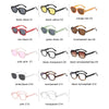 Womens Trendy Vintage Retro Square 70s Sunglasses For Women Classic Small Shades UV400 Glasses