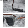 Sunglasses for Men Women's Trendy Retro Wood Grain Polarized UV Protection Eyewear Cycling Outdoor Street Photography