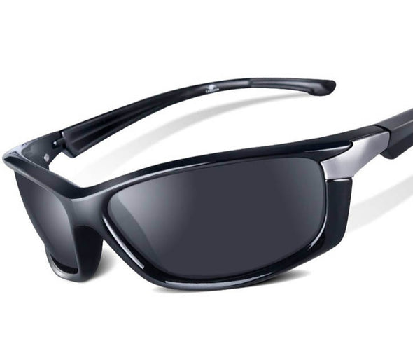 Black Plastic Polarized Sunglasses Men Outdoor Sports Sun Glasses Fishing Cycling Eyewear Male Designer Goggles UV400