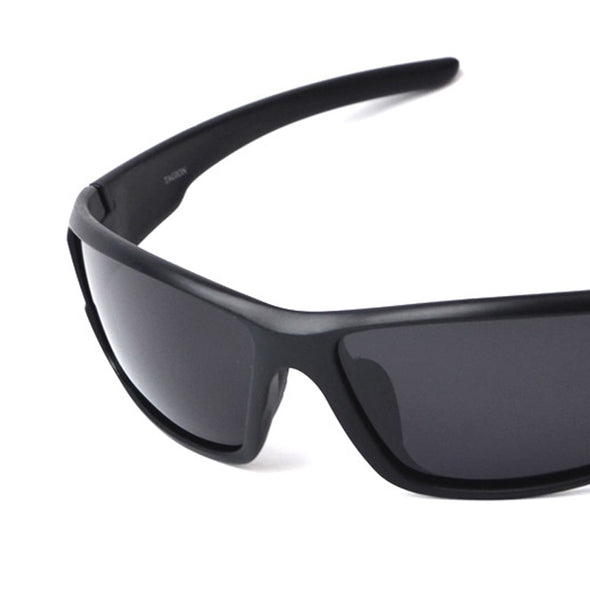 Black Plastic Polarized Sunglasses Men Outdoor Sports Sun Glasses Fishing Cycling Eyewear Male Designer Goggles UV400