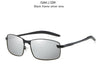 Classic Aluminum Sunglasses Men's brand designer Polarized Coating Lens Square Men Driving Sun Glasses