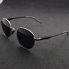 New Gothic Steampunk Polarized Sunglasses Brand Designer Vintage Round Sun Glasses UV400 Eyewear For Men Women