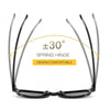 Brand Vintage Designer Polarized Sunglasses For Men Traveling Unisex TR90 Round Sun Glasses Driving Eyewear