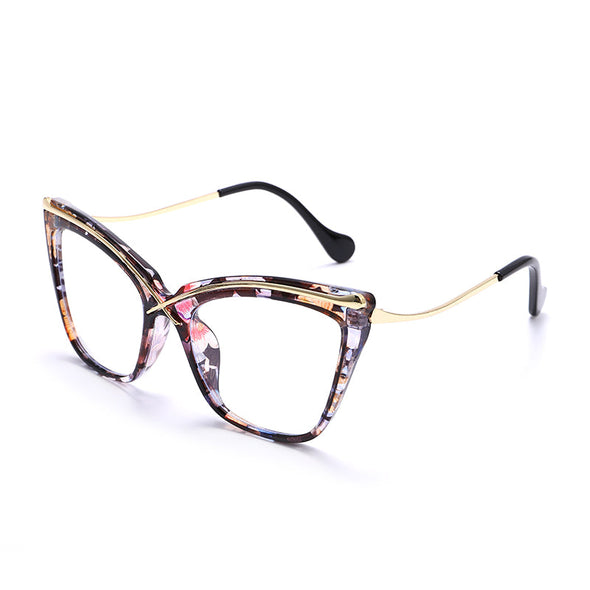 Trends Cat Eye Optical Anti-blue Glasses New Women Men Clear Computer Eyewear Spectacles Female Luxury Eyeglasses Frame UV400