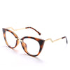 Trends Cat Eye Optical Glasses Frames Women Men Luxury Computer Glasses Spectacles Clear Lens Eyewear Red Green Eyeglasses UV400