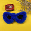 Trendy Cat Eye Kardashan Sunglasses Women Punk Soft Fur Velvet Sun Glasses Ladies Handmade Eyewear Gafas De Sol