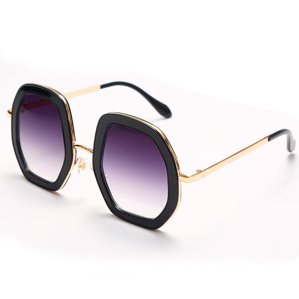 Trendy Oversized Sunglasses Women Luxury Brand Designer Irregular Sun Glasses Men UV400 Shades Punk Fashion Eyewear