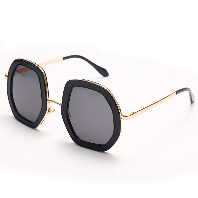 Trendy Oversized Sunglasses Women Luxury Brand Designer Irregular Sun –  Jollynova
