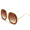 Trendy Oversized Sunglasses Women Luxury Brand Designer Irregular Sun Glasses Men UV400 Shades Punk Fashion Eyewear