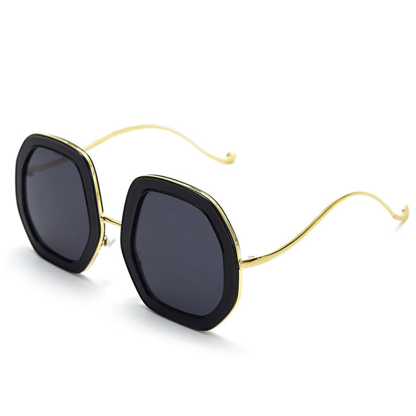 Trendy Oversized Sunglasses Women Luxury Brand Designer Irregular Sun Glasses Men UV400 Shades Punk Fashion Eyewear