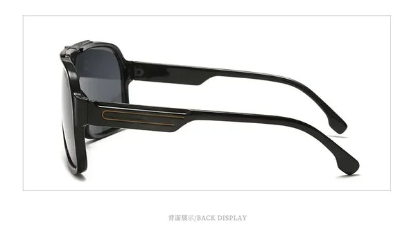 Unisex Pilot Sunglasses Trendy Classic Oversized Vintage Retro  Classic Outdoor  Irregular Sports Men Women UV400 Eyewear