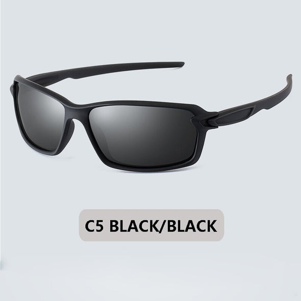 Unisex Polarized Sunglasses Men Brand Designer Square Sports Sun Glasses Vintage Protective Driving Male Goggle Women Eyewears