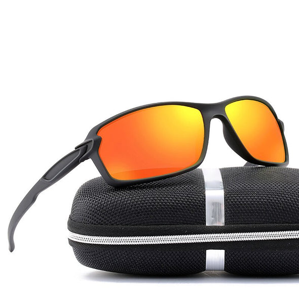 Unisex Polarized Sunglasses Men Brand Designer Square Sports Sun Glasses Vintage Protective Driving Male Goggle Women Eyewears