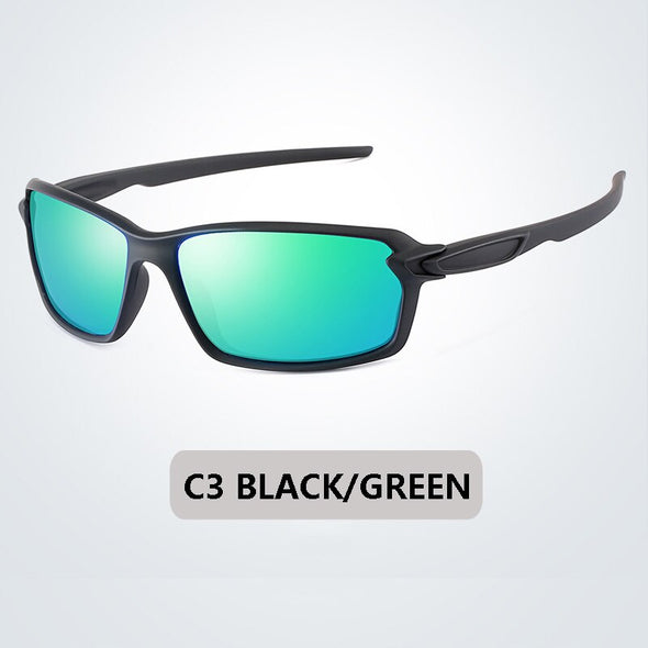 Unisex Polarized Sunglasses Men Brand Designer Square Sports Sun Glasses Vintage Protective Driving Male Goggle Women Eyewears