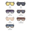 Vintage Brand Luxury Designer Fashion Oversized Square Sunglasses Men Women Classic Big Frame Driving Sun Glasses For Male UV400