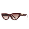 Vintage Cat Eyt Sunglasses Women 2023 Fashion Luxury V Brand Designer Sun Glasses Female Eyewear UV400 gafas de sol mujer