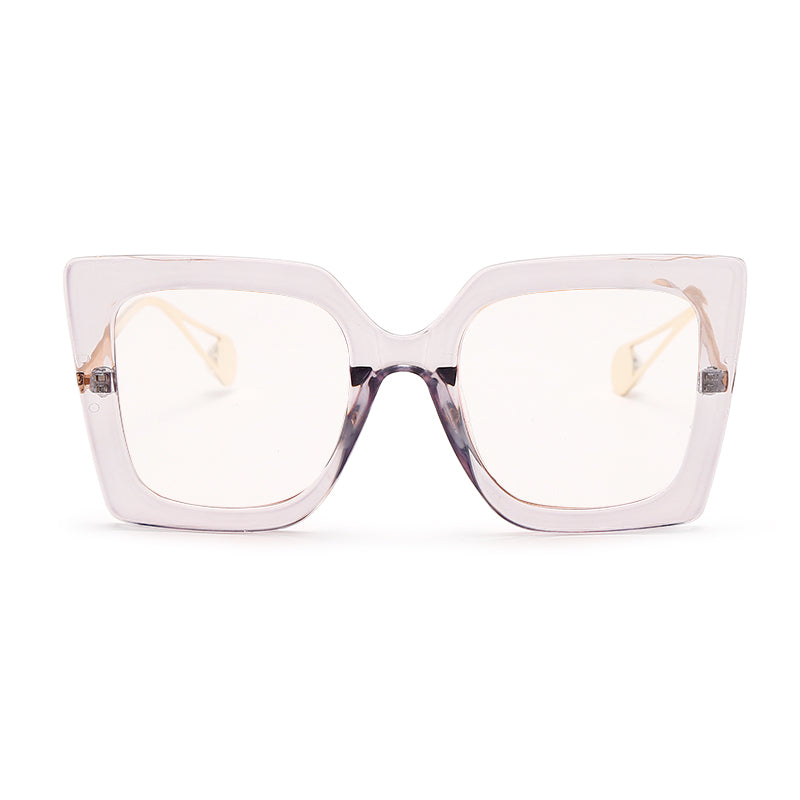 Vintage Glasses Women Men Square Clear Glasses Optical Eyeglasses Fram –  Jollynova