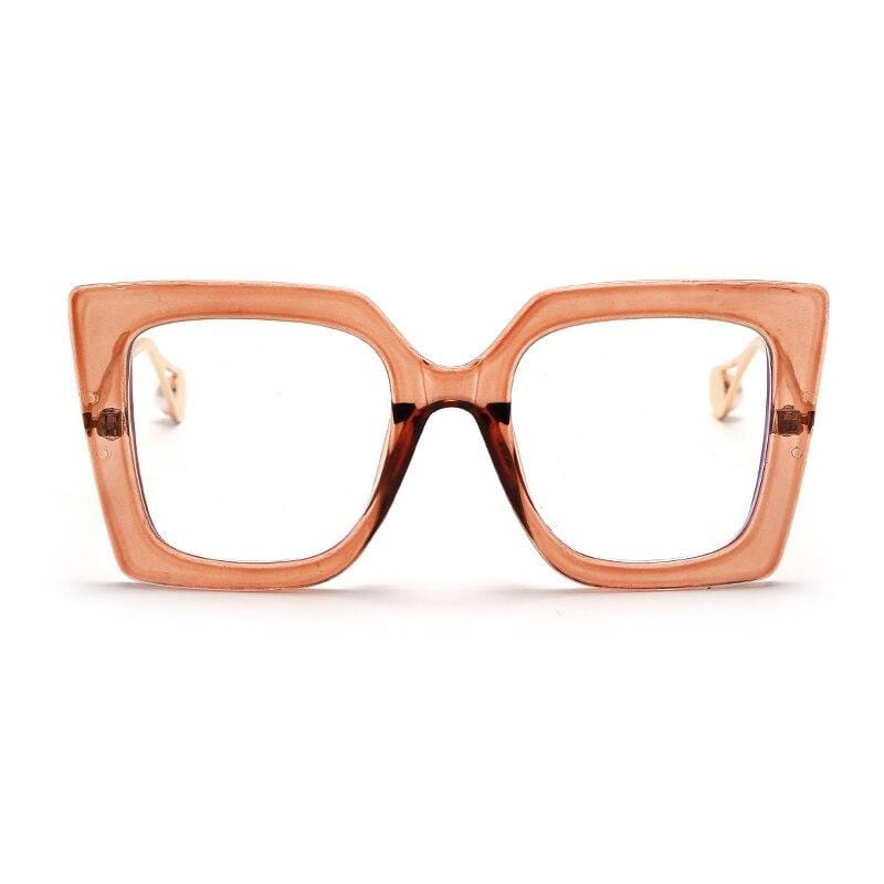 Vintage Glasses Women Men Square Clear Glasses Optical Eyeglasses Fra –  Jollynova