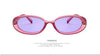 Vintage Oval  Sunglasses Women Luxury Brand Designer Small Oval Sun Glasses Retro Black Red Glasses ladies Goggle