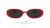 Vintage Oval  Sunglasses Women Luxury Brand Designer Small Oval Sun Glasses Retro Black Red Glasses ladies Goggle