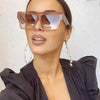 Vintage Oversized Sunglasses Women Men Luxury Rectangle Narrow Sun Glasses  Fashion Square Female Glasses Shades UV400