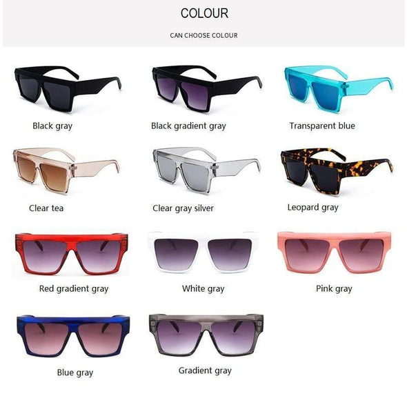 Vintage Oversized Sunglasses Women Men Luxury Rectangle Narrow Sun Glasses  Fashion Square Female Glasses Shades UV400