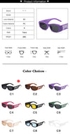 Vintage Small Frame Square Sunglasses Women Men Fashion Luxury Brand Designer Trend Punk Hip Hop Sun Glasses For Female UV400