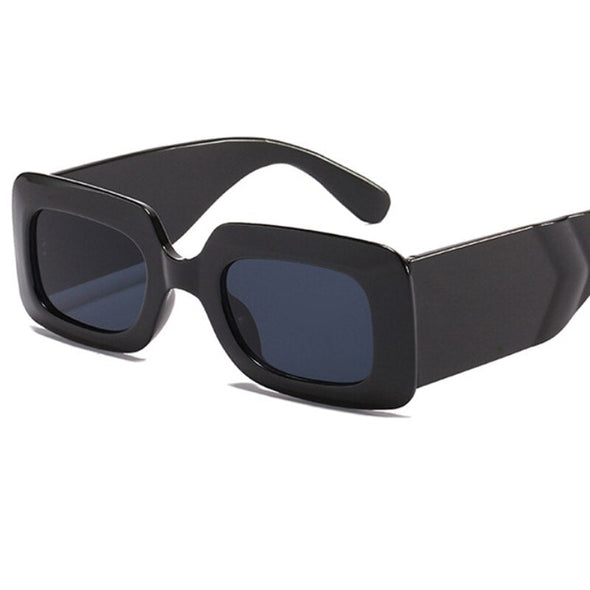 Vintage Square Big Frame Sunglasses Men Famous Brand Designer Large Black Shades UV400 Classic Popular Oversize Sun Glasses Lady