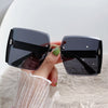 Vintage Square Sunglasses Woman Classic Retro Gradient Mirror Frameless Sun Glasses Female Fashion Rimless Oculos