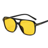 Vintage Square Sunglasses Woman Retro Brand Mirror Sun Glasses Female Black Yellow Fashion Candy Colors Oculos De Sol Feminino 