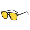 Vintage Square Sunglasses Woman Retro Brand Mirror Sun Glasses Female Black Yellow Fashion Candy Colors Oculos De Sol Feminino 